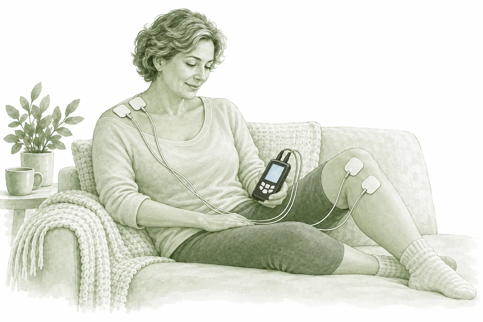 Vitaltrack TENS machine product and everyday use