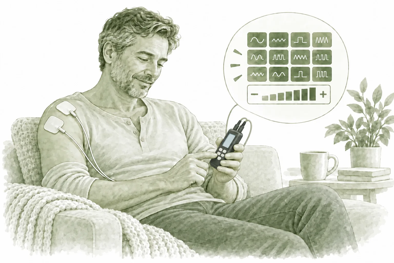 Vitaltrack TENS machine product and everyday use